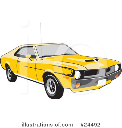 Royalty-Free (RF) Cars Clipart Illustration by David Rey - Stock Sample #24492