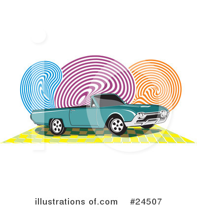 Royalty-Free (RF) Cars Clipart Illustration by David Rey - Stock Sample #24507