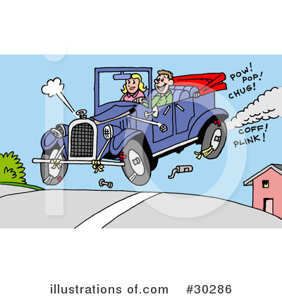 Auto Repair Clipart #30286 by LaffToon