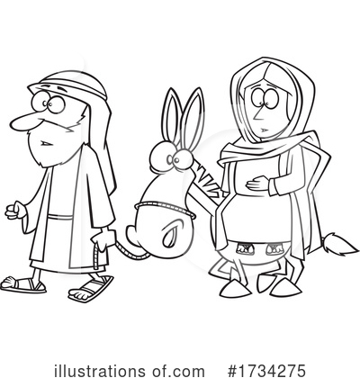 Nativity Clipart #1734275 by toonaday