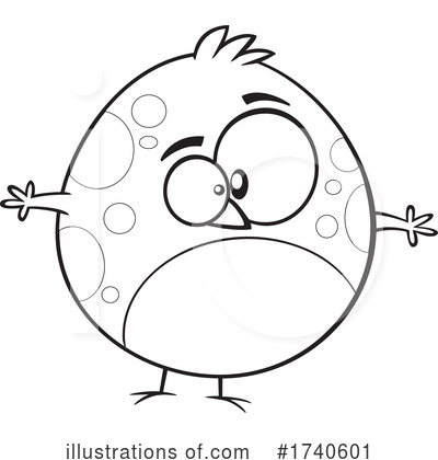 Chick Clipart #1740601 by toonaday