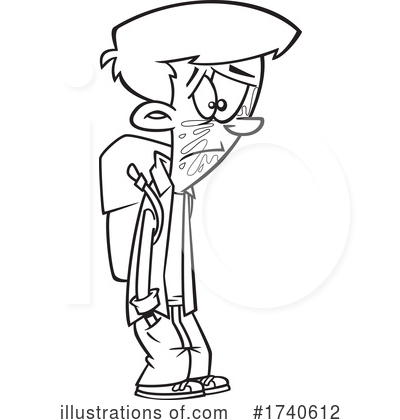 Depressed Clipart #1740612 by toonaday