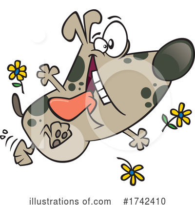 Dog Clipart #1742410 by toonaday