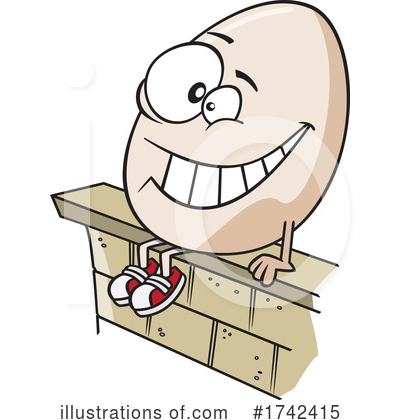 Humpty Dumpty Clipart #1742415 by toonaday