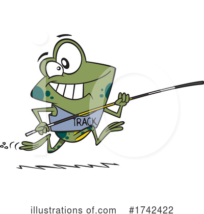Frog Clipart #1742422 by toonaday