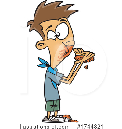 Eating Clipart #1744821 by toonaday