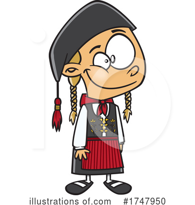 Girl Clipart #1747950 by toonaday