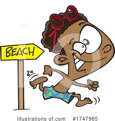 Beach Clipart #1747965 by toonaday