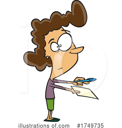 Woman Clipart #1749735 by toonaday