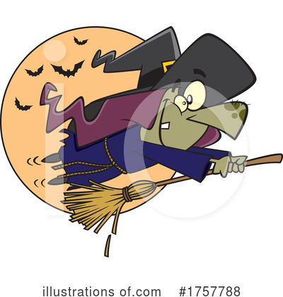 Flying Bats Clipart #1757788 by toonaday