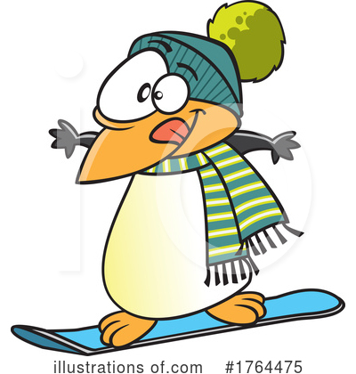 Penguin Clipart #1764475 by toonaday