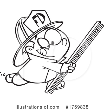 Fireman Clipart #1769838 by toonaday