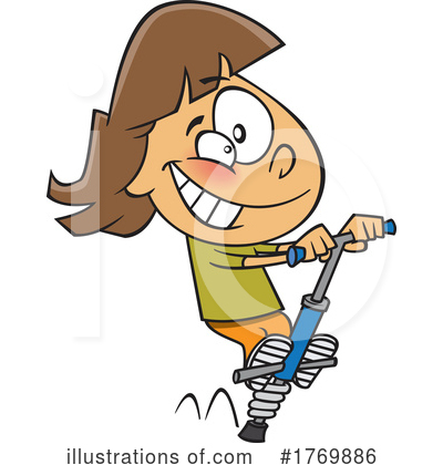 Pogo Stick Clipart #1769886 by toonaday