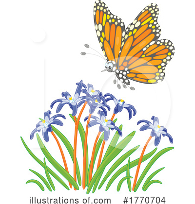 Butterfly Clipart #1770704 by Alex Bannykh