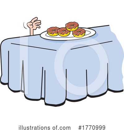Donuts Clipart #1770999 by Johnny Sajem