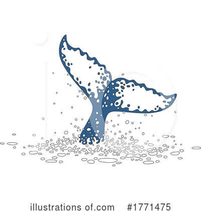 Whales Clipart #1771475 by Alex Bannykh