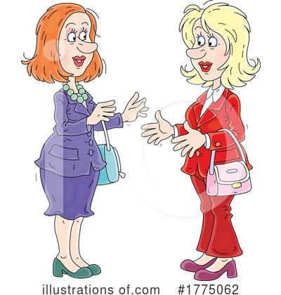 Business Woman Clipart #1775062 by Alex Bannykh