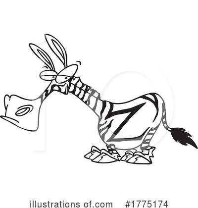 Zebra Clipart #1775174 by toonaday