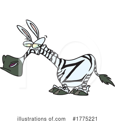 Zebra Clipart #1775221 by toonaday