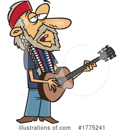 Guitarist Clipart #1775241 by toonaday