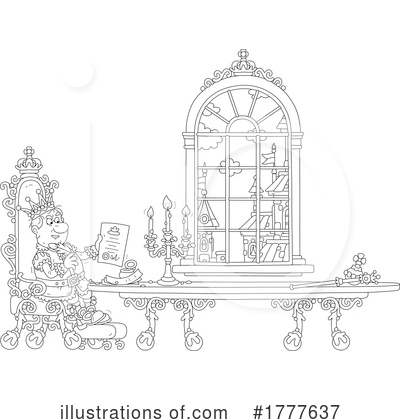 Throne Clipart #1777637 by Alex Bannykh