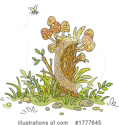 Mushroom Clipart #1777645 by Alex Bannykh