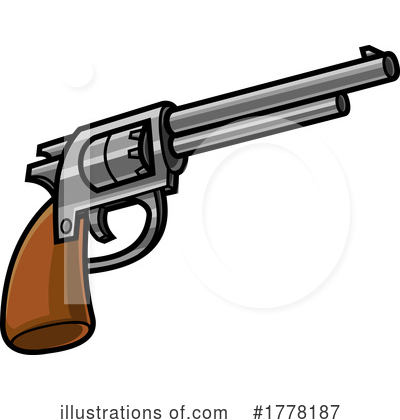Pistol Clipart #1778187 by Hit Toon