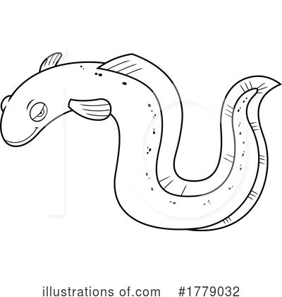Eel Clipart #1779032 by Hit Toon