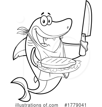 Shark Clipart #1779041 by Hit Toon