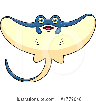 Stingray Clipart #1779048 by Hit Toon