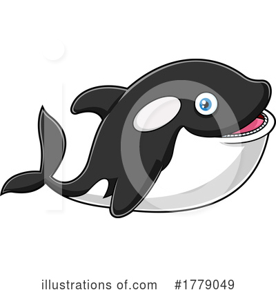 Whales Clipart #1779049 by Hit Toon