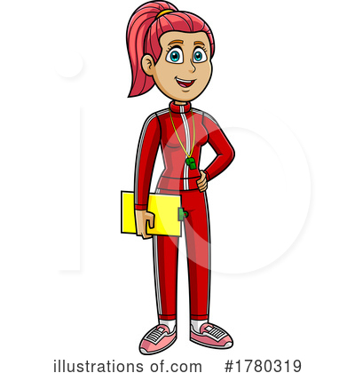 Woman Clipart #1780319 by Hit Toon