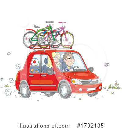 Driving Clipart #1792135 by Alex Bannykh