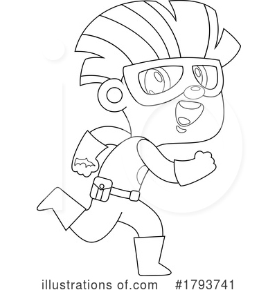 Super Hero Clipart #1793741 by Hit Toon