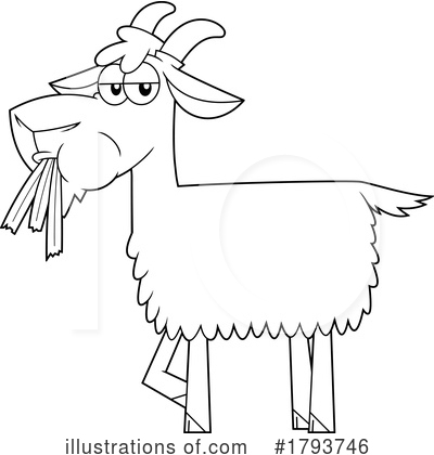 Goat Clipart #1793746 by Hit Toon