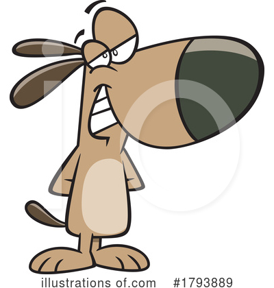 Dog Clipart #1793889 by toonaday