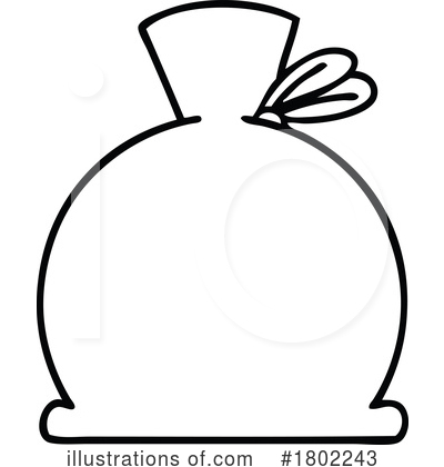 Garbage Bag Clipart #1802243 by lineartestpilot