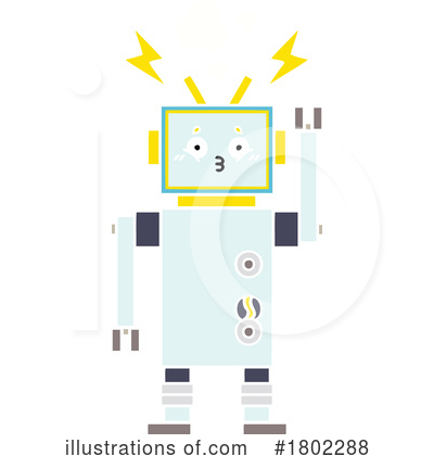Robots Clipart #1802288 by lineartestpilot