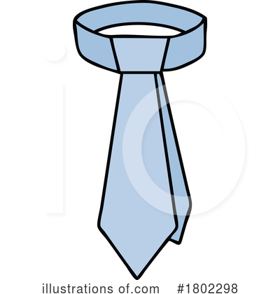 Neck Tie Clipart #1802298 by lineartestpilot