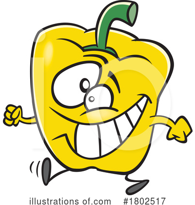 Bell Pepper Clipart #1802517 by toonaday