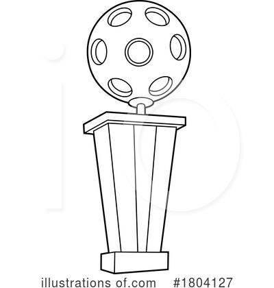 Trophy Clipart #1804127 by Hit Toon