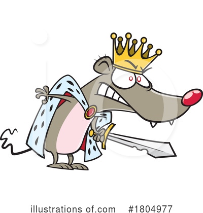 Rat Clipart #1804977 by toonaday
