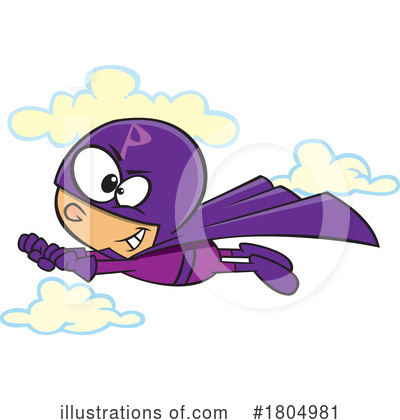 Flying Clipart #1804981 by toonaday