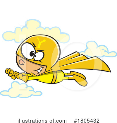 Flying Clipart #1805432 by toonaday