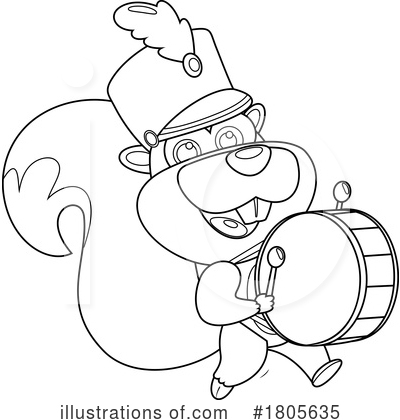 Drummer Clipart #1805635 by Hit Toon