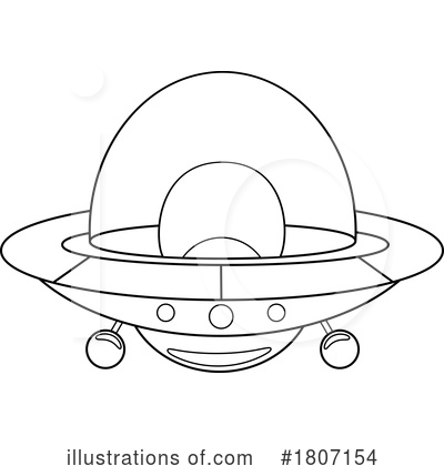 Ufo Clipart #1807154 by Hit Toon