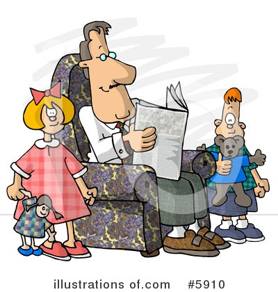 Family Time Clipart #5910 by djart