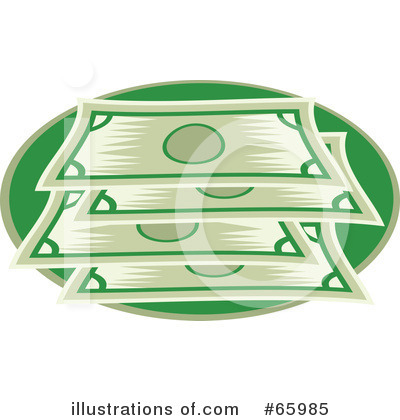 Royalty-Free (RF) Cash Clipart Illustration by Prawny - Stock Sample #65985