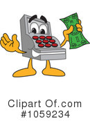 Cash Register Clipart #1059234 by Mascot Junction