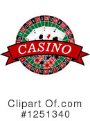 Casino Clipart #1251340 by Vector Tradition SM